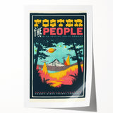 Foster the People Retro Wall Art - Vintage Psychedelic Poster