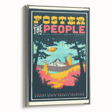 Foster the People Retro Wall Art - Vintage Psychedelic Poster