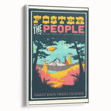 Foster the People Retro Wall Art - Vintage Psychedelic Poster