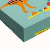 Fun Boys Room Wall Art – Colorful Dinosaur Collection for Kids Rooms