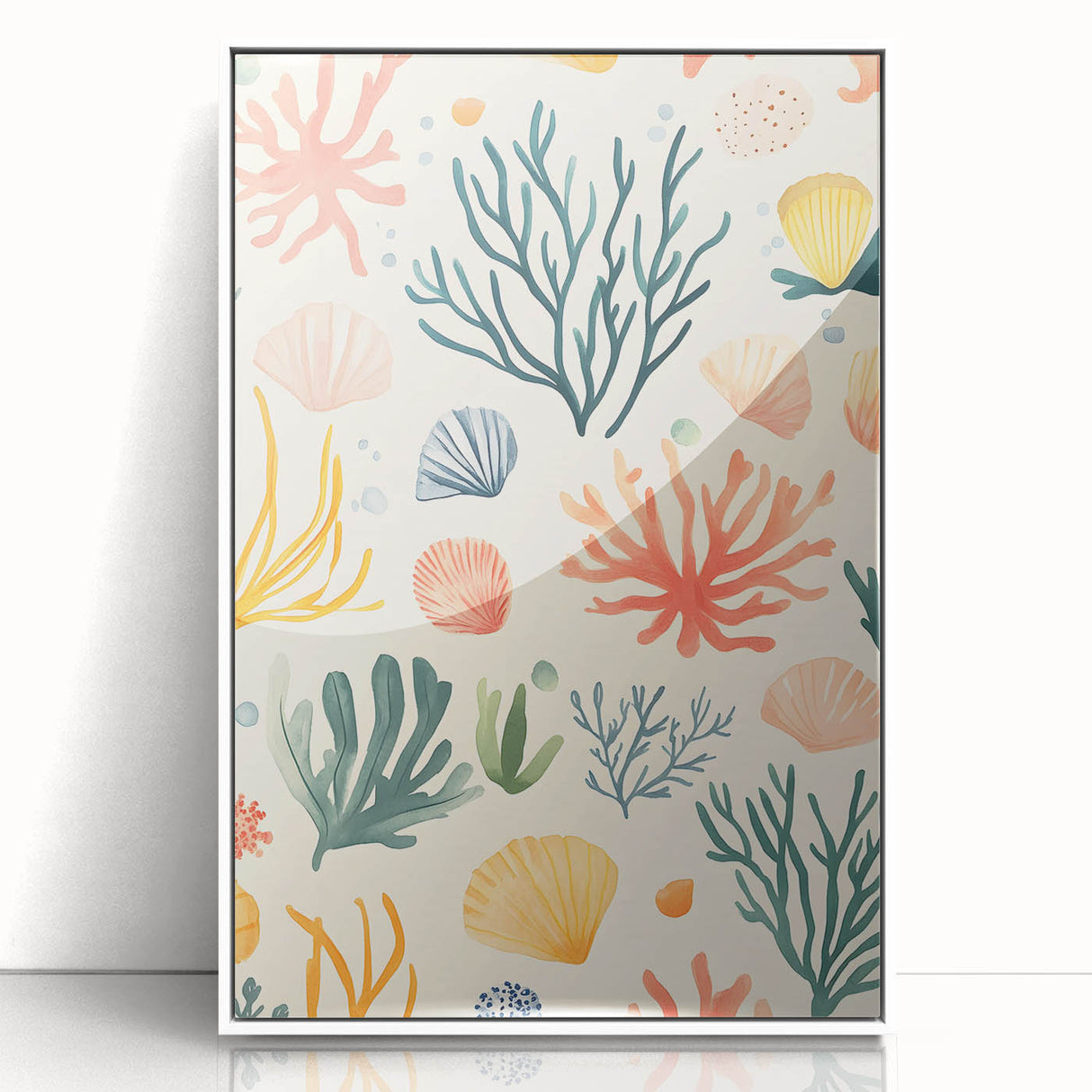 Coral Reef Nursery Wall Art - Baby Room & Kids Room Decor