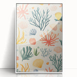 Coral Reef Nursery Wall Art - Baby Room & Kids Room Decor