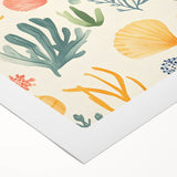 Coral Reef Nursery Wall Art - Baby Room & Kids Room Decor