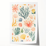 Coral Reef Nursery Wall Art - Baby Room & Kids Room Decor