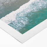 Art deco poster featuring a stylized summer scene with vibrant colors on rolled canvas, suitable for dining room decor.