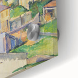 Impressionism Wall Art - Colorful Townscape - Cezanne's Gardanne Print