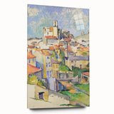 Impressionism Wall Art - Colorful Townscape - Cezanne's Gardanne Print