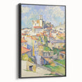 Impressionism Wall Art - Colorful Townscape - Cezanne's Gardanne Print