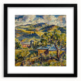 Impressionist Landscape - Modern Wall Art of Rolling Hills and Trees