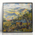 Impressionist Landscape - Modern Wall Art of Rolling Hills and Trees