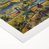 Impressionist Landscape - Modern Wall Art of Rolling Hills and Trees
