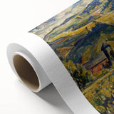 Impressionist Landscape - Modern Wall Art of Rolling Hills and Trees