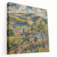 Impressionist Landscape - Modern Wall Art of Rolling Hills and Trees