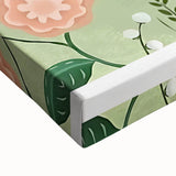 Calm Boys Room Wall Art – Child Relaxing with Snail and Flowers