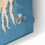 Golden Jellyfish Nursery Wall Art - Baby & Kids Room Decor