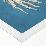 Golden Jellyfish Nursery Wall Art - Baby & Kids Room Decor