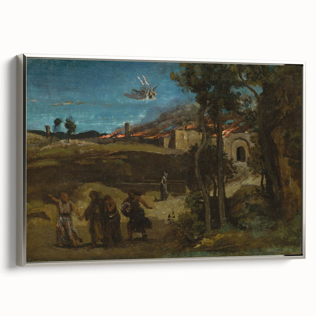 Romanticism Art - The Destruction of Sodom - Famous Romantic Print