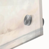 Close-up of abstract landscapes wall art design printed on acrylic glass, showcasing vibrant colors and fluid patterns, ideal for modern home decor.