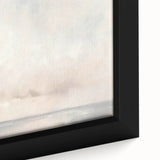 Framed close-up of abstract landscape wall art, showcasing vibrant colors and textured details, perfect for modern home decor or office spaces.