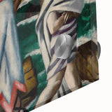 Max Beckmann's Expressionist Beach Scene - Vibrant Wall Art Decor