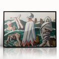 Max Beckmann's Expressionist Beach Scene - Vibrant Wall Art Decor