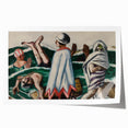 Max Beckmann's Expressionist Beach Scene - Vibrant Wall Art Decor