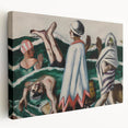 Max Beckmann's Expressionist Beach Scene - Vibrant Wall Art Decor
