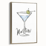 Framed canvas featuring a vintage landscape painting in black and gold tones, ideal for bedroom decor.