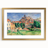 Gardanne Landscape by Cézanne: Impressionist French Village Wall Art
