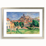 Gardanne Landscape by Cézanne: Impressionist French Village Wall Art