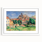 Gardanne Landscape by Cézanne: Impressionist French Village Wall Art