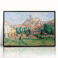 Gardanne Landscape by Cézanne: Impressionist French Village Wall Art