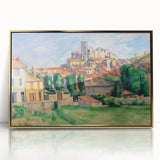 Gardanne Landscape by Cézanne: Impressionist French Village Wall Art