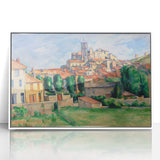 Gardanne Landscape by Cézanne: Impressionist French Village Wall Art