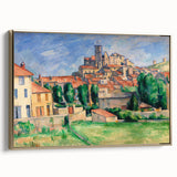 Gardanne Landscape by Cézanne: Impressionist French Village Wall Art
