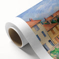 Gardanne Landscape by Cézanne: Impressionist French Village Wall Art