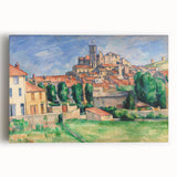 Gardanne Landscape by Cézanne: Impressionist French Village Wall Art