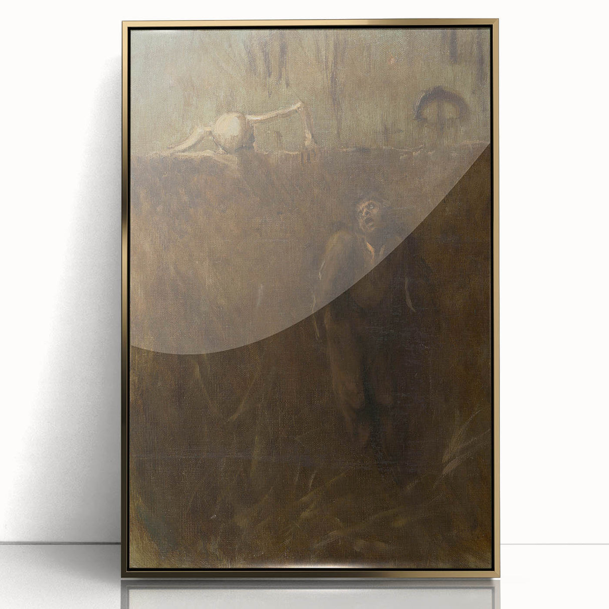 Realism Art Print of Memento - Dark and Thought-Provoking Scene