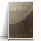 Realism Art Print of Memento - Dark and Thought-Provoking Scene