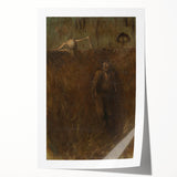 Realism Art Print of Memento - Dark and Thought-Provoking Scene