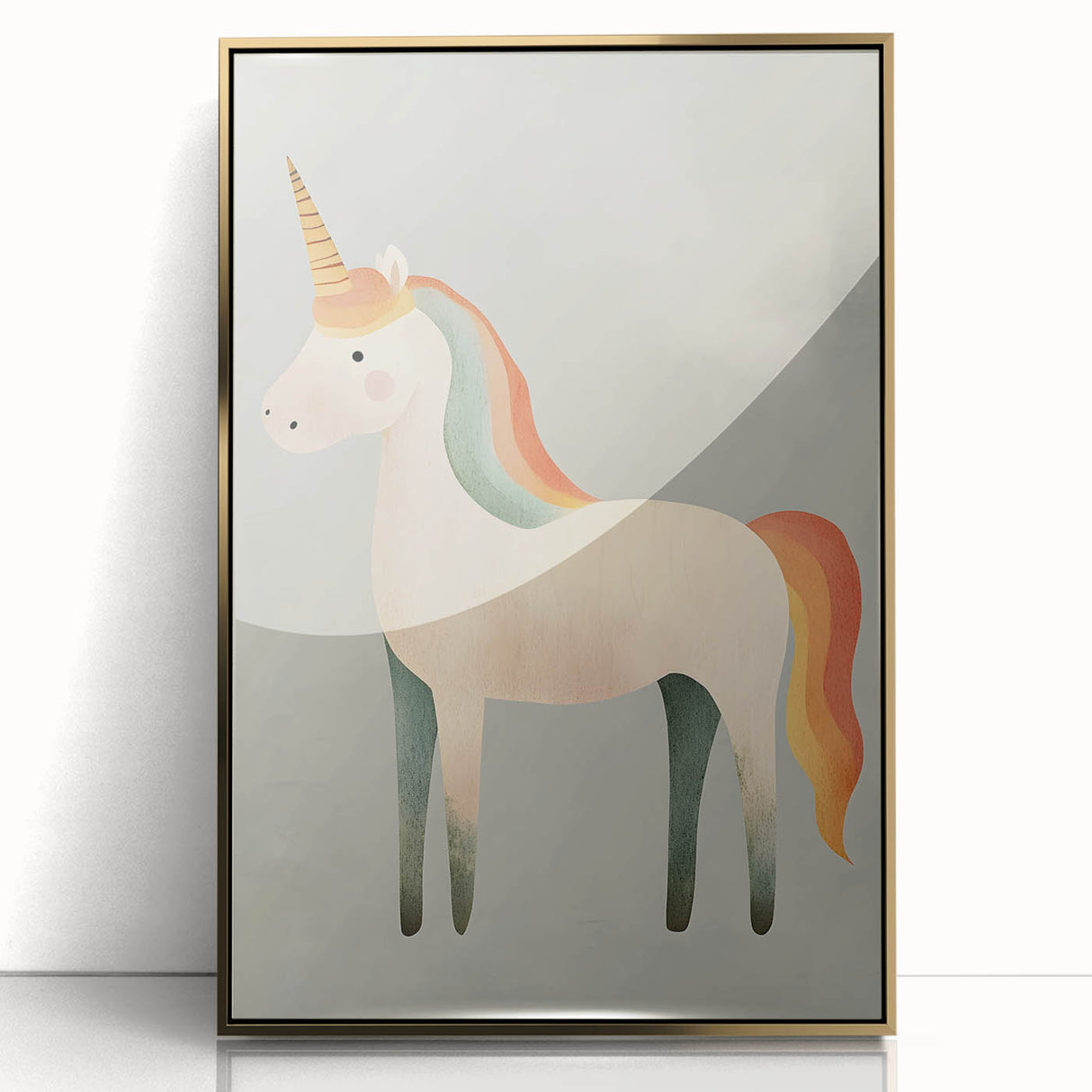 Whimsical Unicorn Nursery Wall Art - Baby & Kids Room Decor