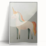 Whimsical Unicorn Nursery Wall Art - Baby & Kids Room Decor