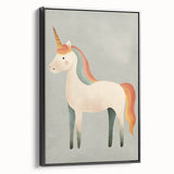 Whimsical Unicorn Nursery Wall Art - Baby & Kids Room Decor