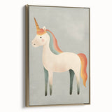Whimsical Unicorn Nursery Wall Art - Baby & Kids Room Decor