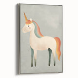 Whimsical Unicorn Nursery Wall Art - Baby & Kids Room Decor