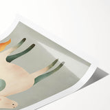 Whimsical Unicorn Nursery Wall Art - Baby & Kids Room Decor