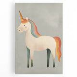 Whimsical Unicorn Nursery Wall Art - Baby & Kids Room Decor