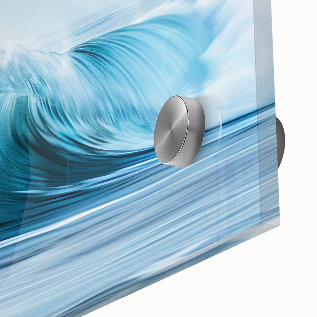 Turquoise Ocean Wave Wall Art – Dynamic Coastal Motion Photography