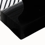 Striped Thoughts – Modern Silhouette Emotive Photography Print