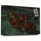 Romanticism Art: "Christ Asleep During the Tempest" by Delacroix